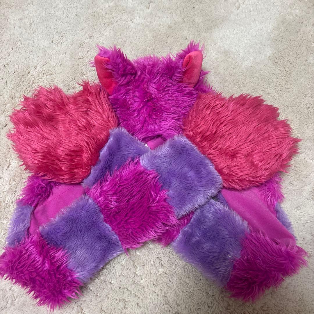 チェシャ猫 マフラーキャップ ディズニー Disney ファンキャップ ディズニー チシャ猫 マフラーキャップ ファンキャップ - メルカリ