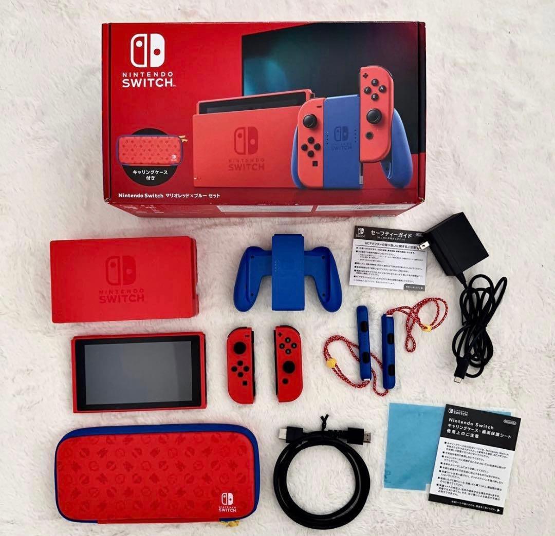 Nintendo Switch マリオ マリオレッド×ブルー Amazon.co.jp: Nintendo Switch マリオレッド×ブルー セット : ゲーム