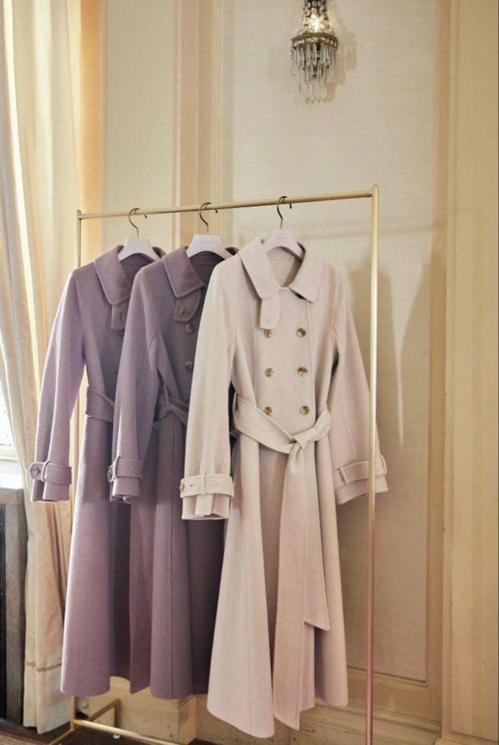 新品✨】Her lip to Siena River Long Coatピンク - メルカリ