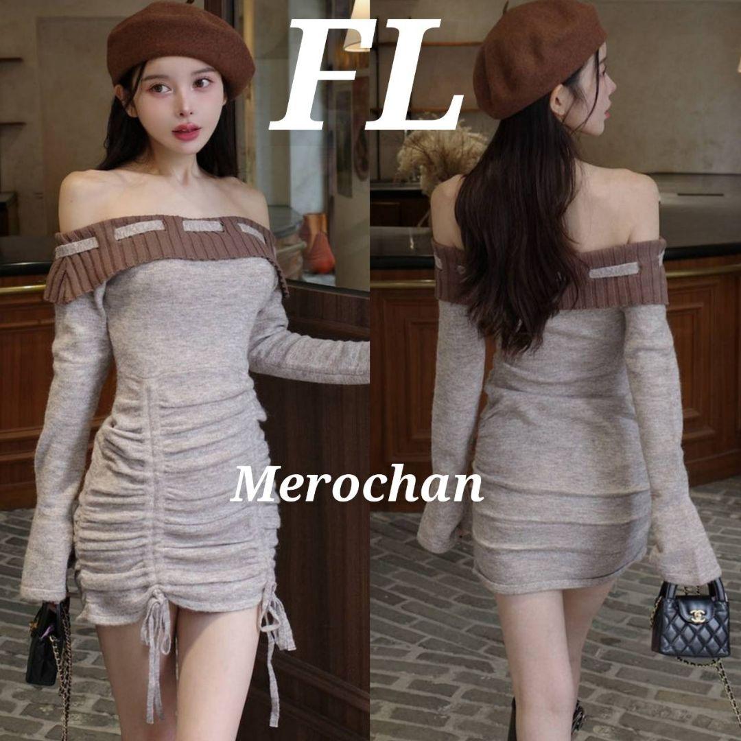 Darich オフショルステッチニットミニワンピース FL 美品 オフショルステッチニットミニワンピース – Darich (ダーリッチ)