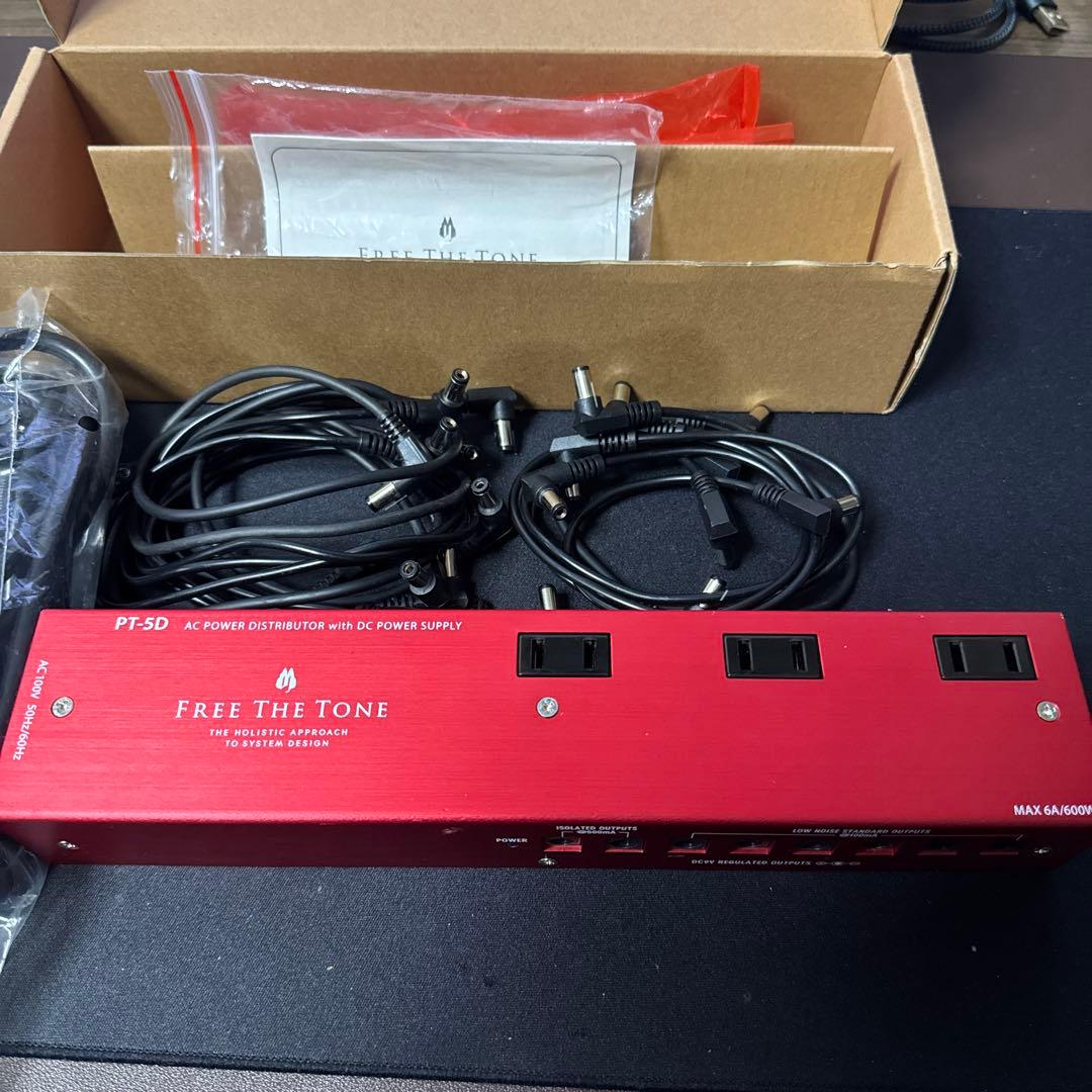 FREE THE TONE PT-5D パワーサプライ FREE THE TONE PT-5D パワーサプライ 【AC POWER DISTRIBUTOR with DC