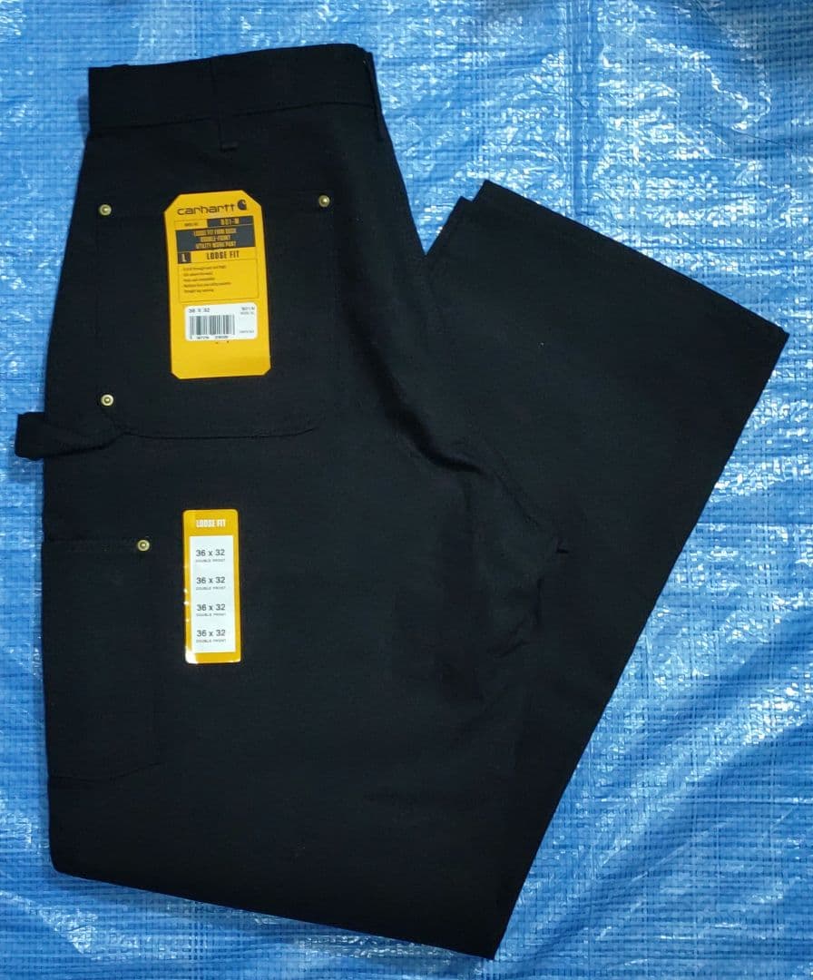 新品 USA製 Carhartt ダブルニー w36×L32 ダック カーハート 00s メキシコ製 carharttカーハート ダブルニー ダック地 ペインター